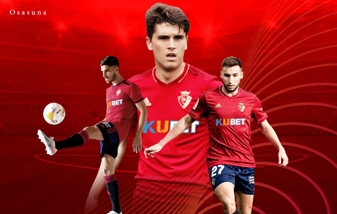 ภาพโปรโมท KUBET x CA Osasuna ปี 2023